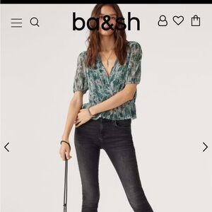 NWOT Ba&sh Volpy Top